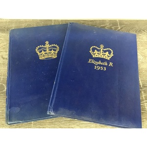 Queen Elizabeth II Coronation Books x 2