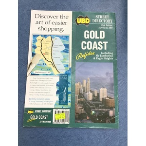 UBD Street Directory Gold Coast 27th Edition  - 1997