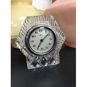 VINTAGE Astra Crystal Clock