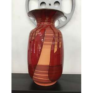 Joe Sartori Art Pottery Vase - Red Clay - Australian - 27.5cm Tall 