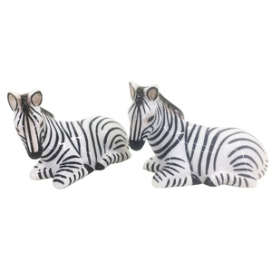 Zebra Salt & Pepper Shakers - Novelty Set