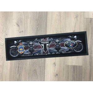 Triumph Motorcycles  Bar Runner Mat - 90 cm Long