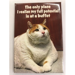 The Only Place I Realize My Full Potential - Funny Fridge Magnet