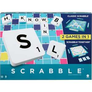 Scrabble 2 in 1 Board Game 