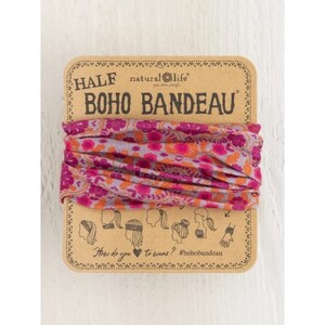 Half Boho Bandeau - Floral Medallion