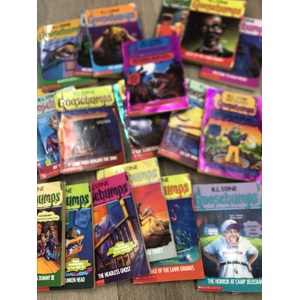 VINTAGE Goosebumps Books x 22 - RL Stine 90's Horror Fiction