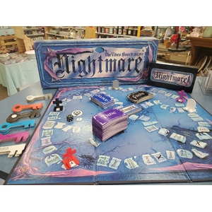 Vintage Nightmare VHS Board Game 1991 - 95% Complete