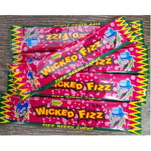 Wicked Fizz - Berry Chew - Retro Lolly - Lot of 5