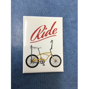 Ride - Stingray Bike - Retro Fridge Magnet 