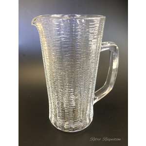 RETRO Textured Glass Jug