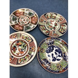 VINTAGE Imari Decorative Wall Plates - Made in Japan - 16 cm
