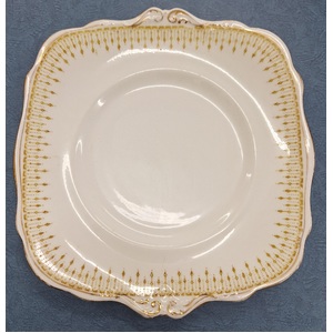 VINTAGE Paragon Fine Bone China Gold Star Cake Plate - Pattern 7350