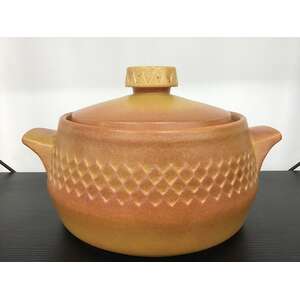 1960's Diana Pottery Australia Nefertitti Casserole Dish - Large 