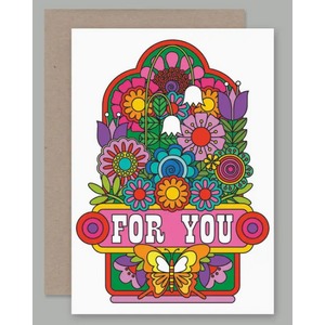 For You - Blank Greeting Card