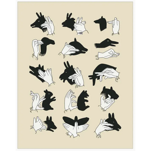 Shadow Puppets - Blank Greeting Card