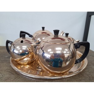 Towerbrite Tea Set - Anodised Rose Gold