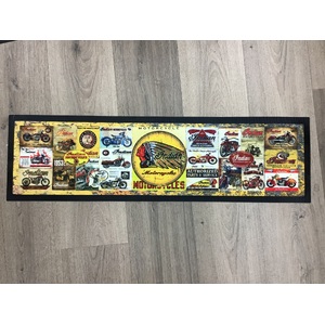 Indian Motorcycles Bar Runner Mat - 90 cm Long