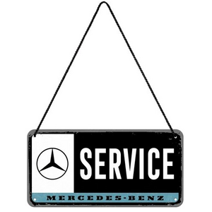 Mercedes-Benz Service Hanging Sign - Tin - Nostalgic Art