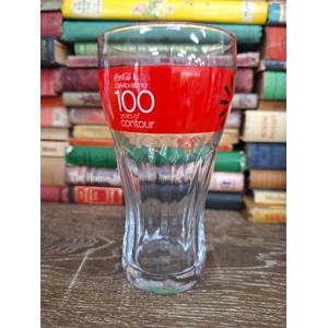 Pre-owned Coca-Cola Glass - 100 Years of Contour