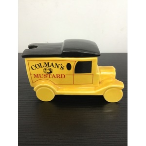 VINTAGE Colman's Mustard Van - Ceramic Mustard Pot