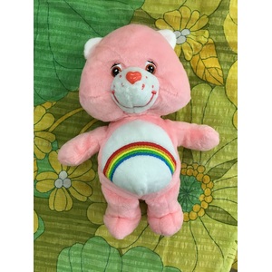 Care Bear 2002 Cheer Bear Play Along 20 cm - Plushie Beanie