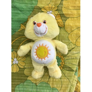 Care Bear 2002 Funshine Play Along 20 cm - Plushie Beanie