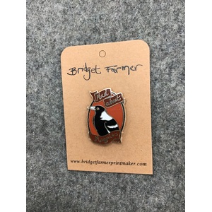 Mad About Magpies - Enamel Pin - Magpie