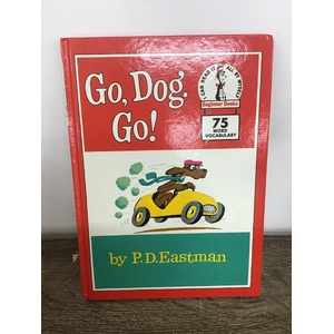 Go, Dog. Go! PD Eastman - Hard Cover Dr Suess Beginner Book - EX CON