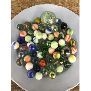 VINTAGE Glass Marbles - Small Lot of 400g