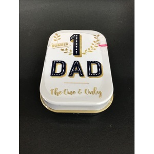 Retro Mint Tin - Number 1 Dad - Sugar Free Mints