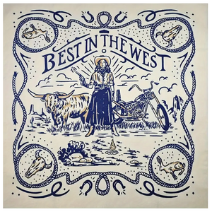 Head Scarf Bandana - Cotton - Best in the West - Cowgirl Western