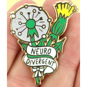 Neurodivergent Lapel Pin - Jubly-Umph Originals