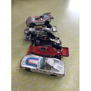 VINTAGE Yatming Diecast Cars - Hong Kong - Lot of 5