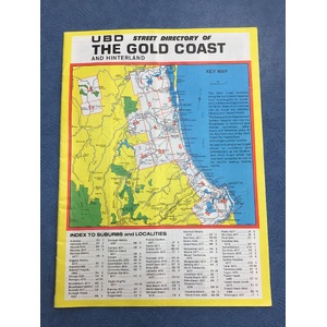 VINTAGE UBD Street Directory of The Gold Coast & Hinterland 16th Edition