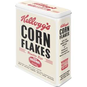 Kellogg's Corn Flakes Storage Tin - 4L - Nostalgic Art 