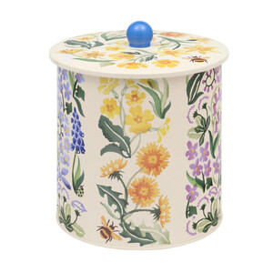 Wild Flower Emma Bridgewater Biscuit Barrel Tin - Elite Tins England 