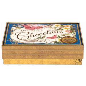 Retro Style Tin - Elite Tins England - Delicious Chocolates