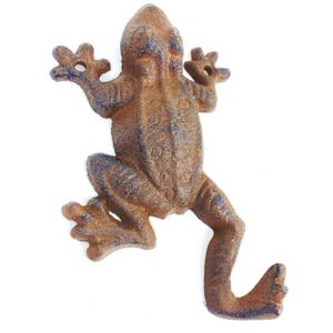 Cast Iron Frog Wall Hook