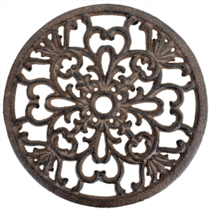 Cast Iron Trivet - Round