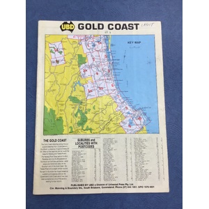 VINTAGE UBD Street Directory of The Gold Coast 19th Edition