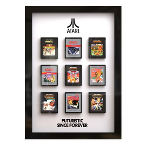 Atari 3D Wall Art - Cartridges - Retro Gaming