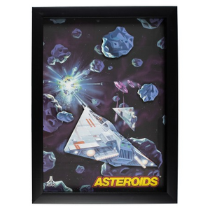 Atari 3D Wall Art - Asteroids - Retro Gaming