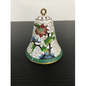 VINTAGE Cloisonne Bell - 6 cm Tall 