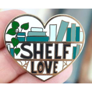 Shelf Love Lapel Pin - Jubly-Umph Originals