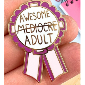 Awesome Adult Lapel Pin - Jubly-Umph Originals