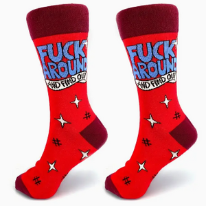 Fu(k Around and Find Out Socks - EU Size 41-45 - Jubly-Umph