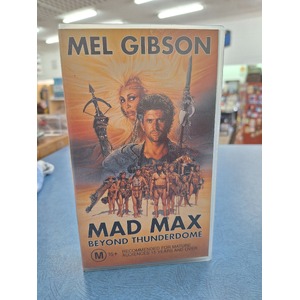 Mad Max Beyond Thunderdome VHS - Mel Gibson - M15+