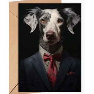 Blank Greeting Card - The Good Boy