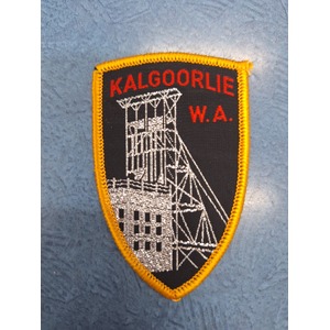 Souvenir Sleeve Patch - Kalgoorlie Western Australia