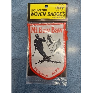 Souvenir Sleeve Patch - Mt Baw Baw Victorian Alps